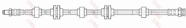 60651553 Ferrari Гнучка гальмівна трубка передня