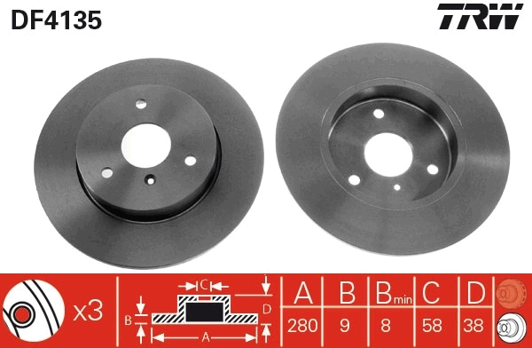 Купити BD4342 Fremax Ротор гальмівний