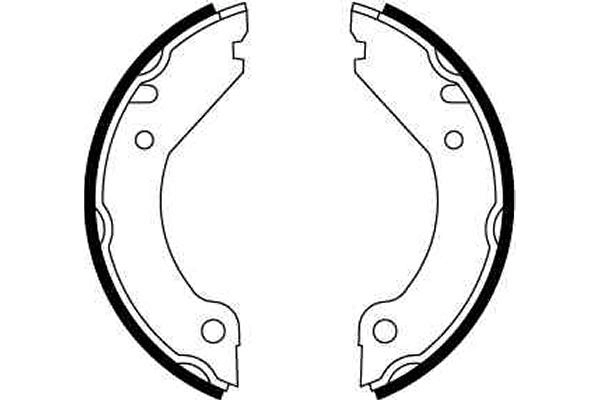 Колодки ручника SFA603 EBC Brakes