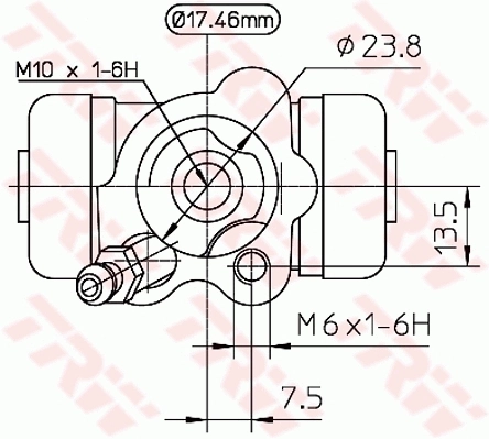 BWA155 TRW Робочий циліндр