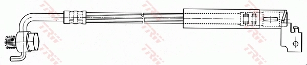 PHD494 TRW Шланг гальмівний передній, лівий