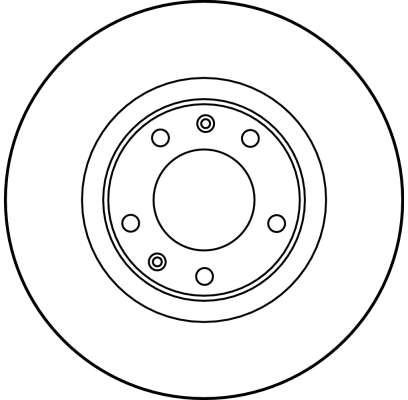 96054779 Peugeot/Citroen Гальмо дискове переднє