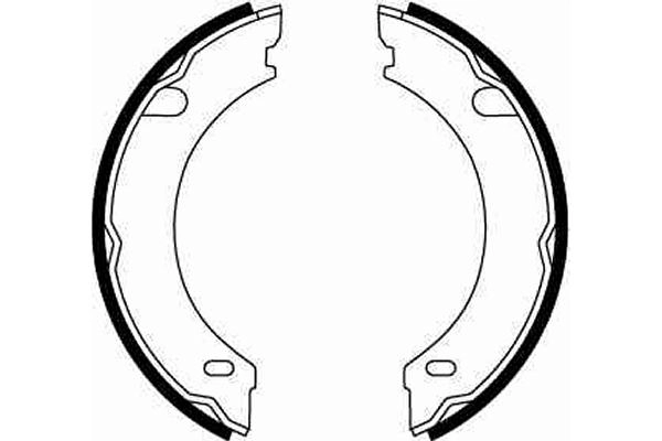 Колодки ручника / стоянкового гальма Volvo 740 седан (744) (1983 - 1992) ціна, від 13.45 USD