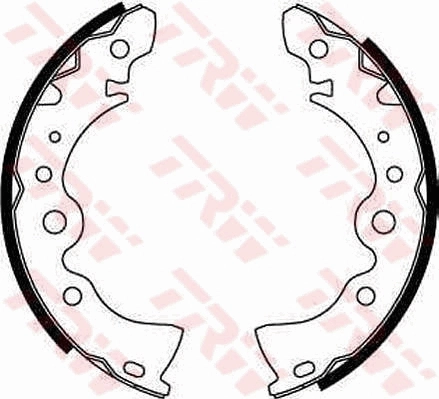Купити C01004JC Japan Cars Колодки гальмові задні, барабанні