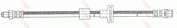 PHB320 TRW Гнучка гальмівна трубка передня