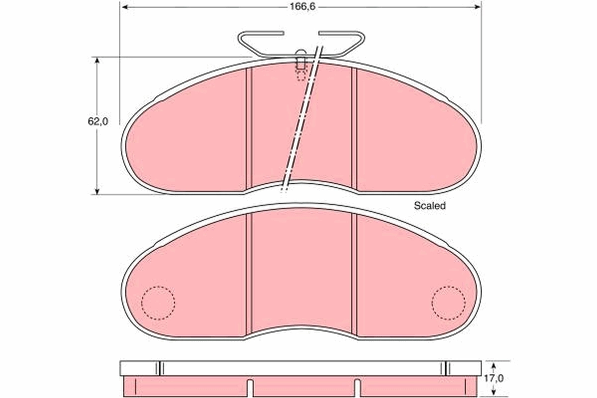 7485114857 Renault (RVI) Передні гальмівні колодки