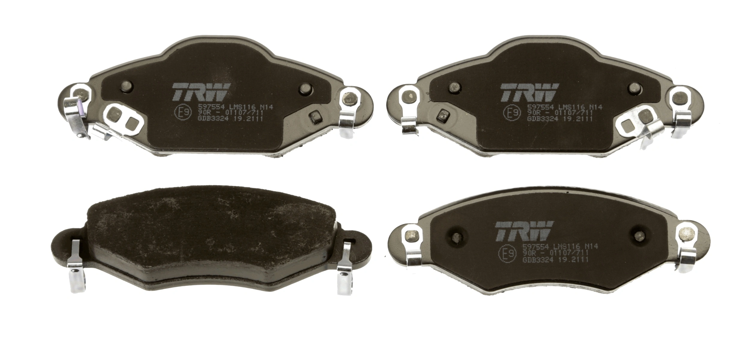 Передні тормозні колодки MP3583 Mintye