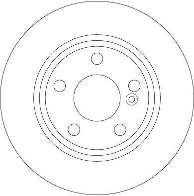 Купити A246423001290 Mercedes Диск заднього гальма