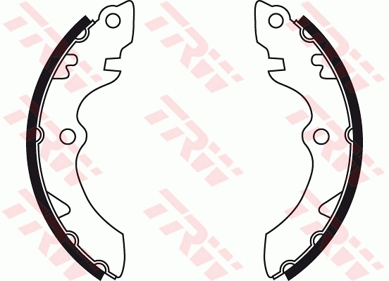 Колодки ручника / стоянкового гальма TRW GS8735 ціна, від 26.99 USD