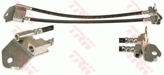 Купити F0415 Ties Шланг гальмівний задній