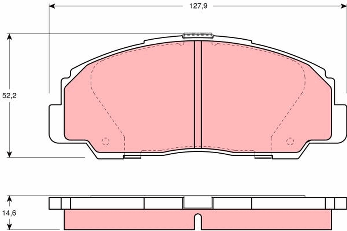 Купити T2119007LD Toko cars Колодки гальмівні передні, дискові