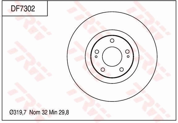Купити 4615A031 Chrysler Ротор гальмівний