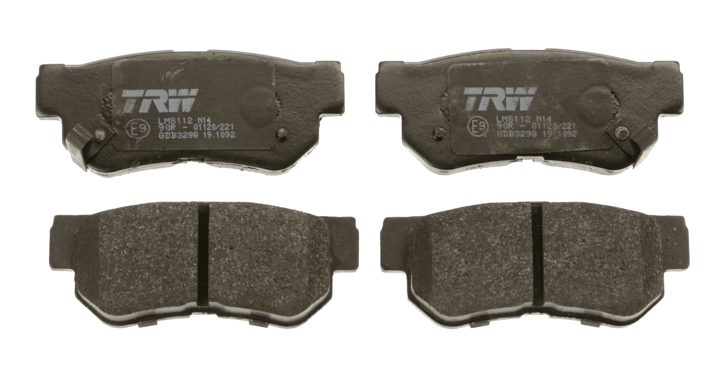 Задні гальмівні колодки Mando RMPH18 ціна, від 11.27 USD