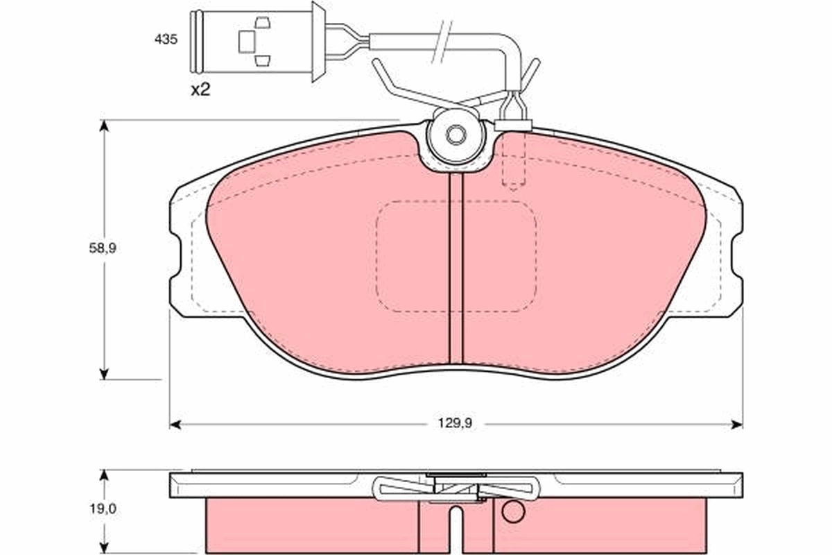 Гальмівні колодки Jurid/Bendix 571365 ціна, від 26.66 USD
