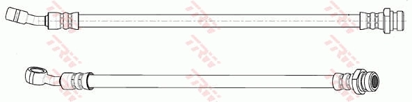 PHD1061 TRW Шланг гальмівний задній, лівий