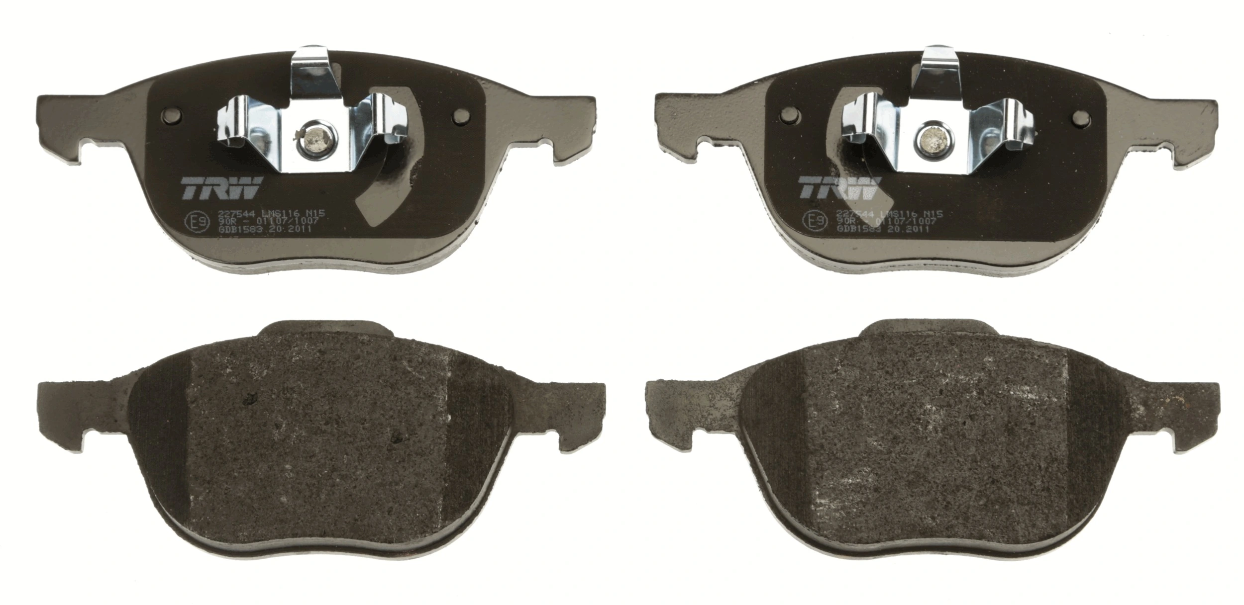 Гальмівні колодки TRW GDB1583 ціна, від 28.88 USD