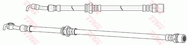Купити EXBH87196 Euroex Шланг гальмівний задній, правий