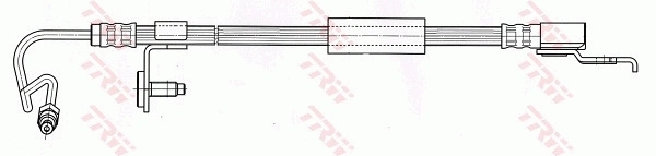 62902 Quick Brake Шланг гальмівний задній, лівий