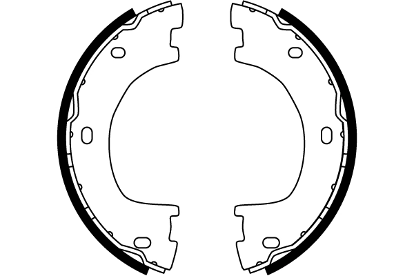 Купити Колодки ручника Mercedes Sprinter II 4,6-t 906