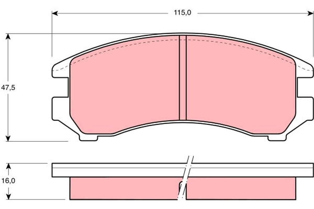 Купити LP671 BRP Колодки гальмівні передні, дискові