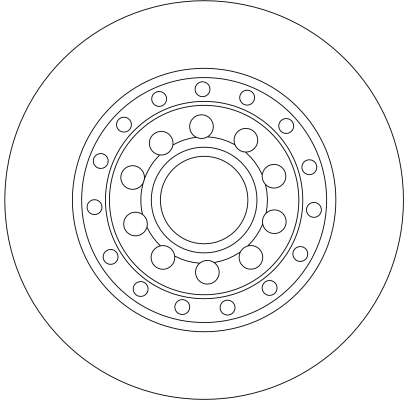 Диск гальмівний задній Protechnic PRD6135