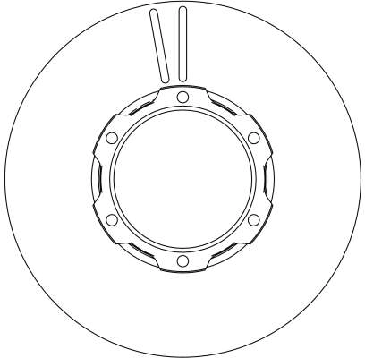 LJ9Z18A161A Ford Гальмо дискове переднє