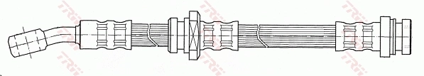 Шланг гальмівний передній Subaru 5155083E00 ціна, від 7.20 USD