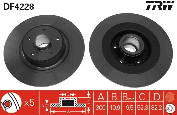 Задні дискові гальма Cifam 8001089 ціна, від 63.57 USD