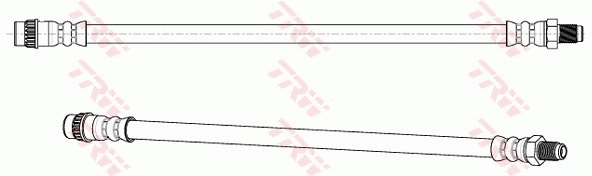 PHB407 TRW Гнучка гальмівна трубка передня