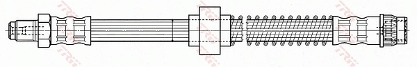 Шланг гальмівний передній VAG 96132698