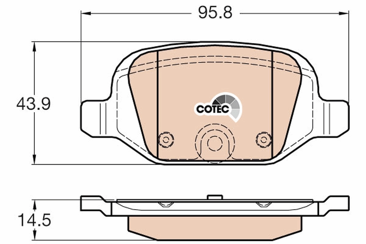 Купити 77365754 Fiat/Alfa/Lancia Колодки гальмівні передні, дискові