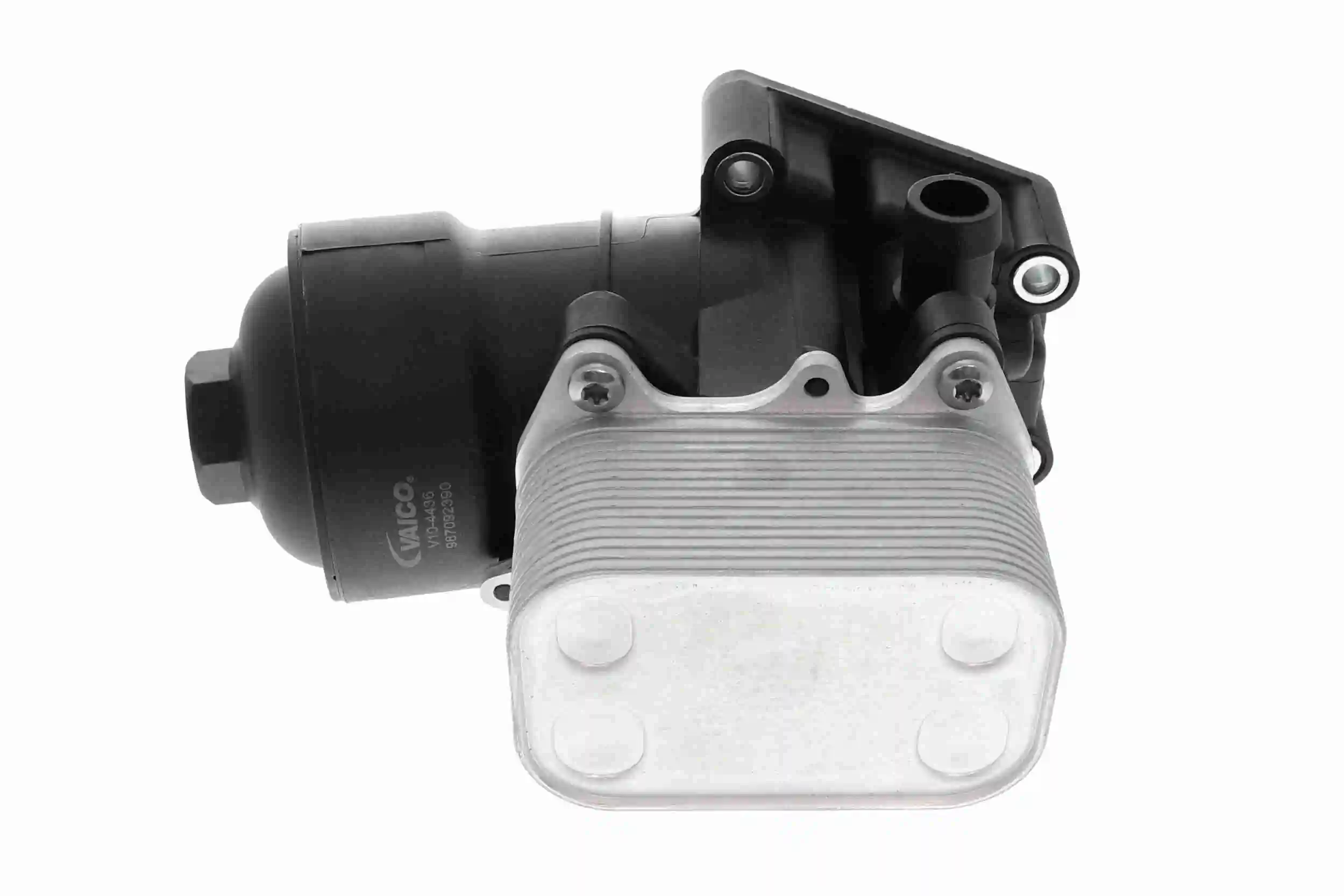 Корпус масляного фільтра V104436 VEMO/Vaico