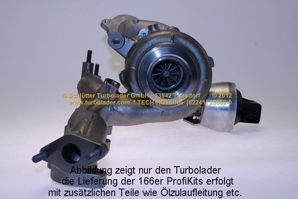Турбіна 03L253016F Borg-Warner