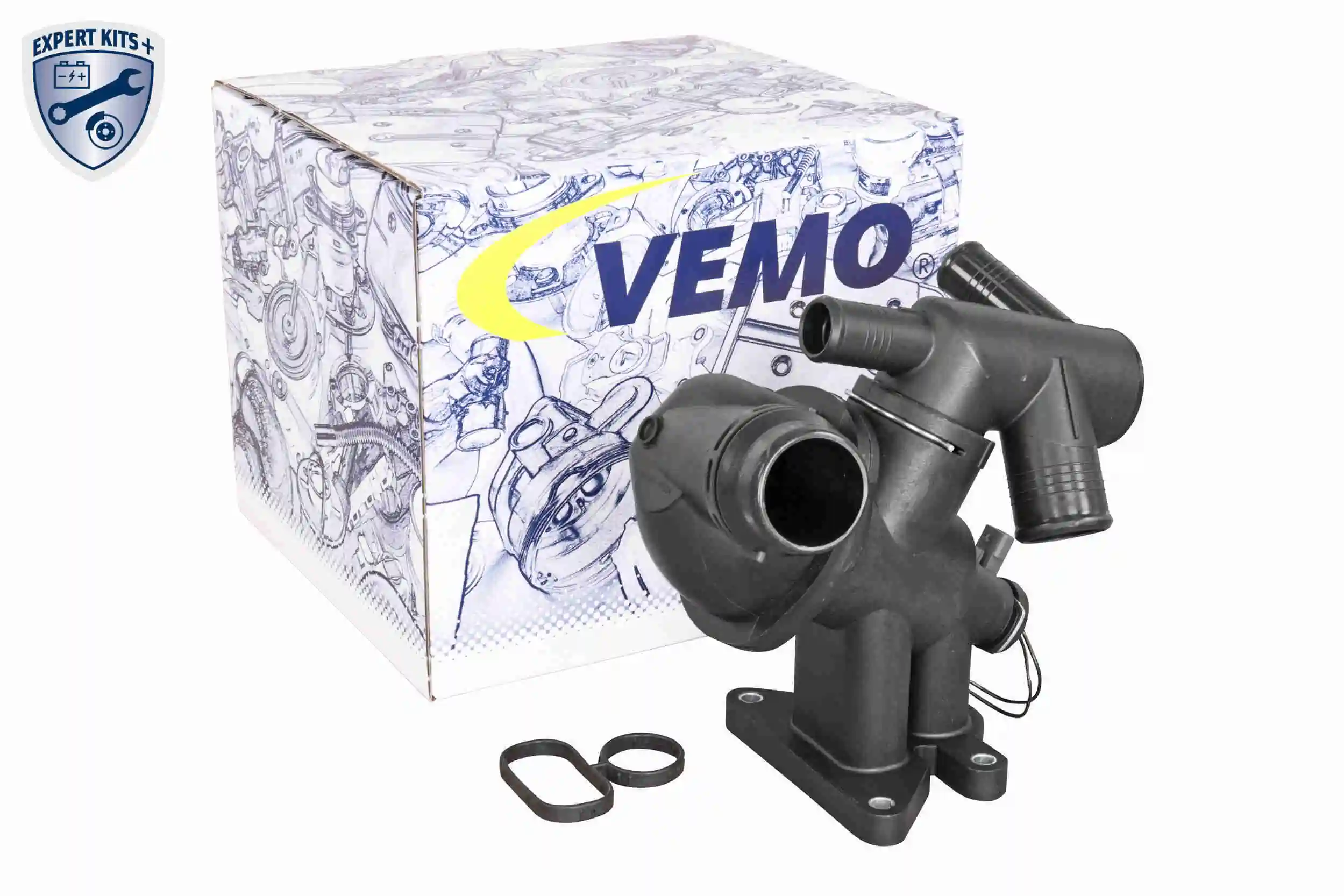 V41990002 Vemo Корпус термостата в зборі