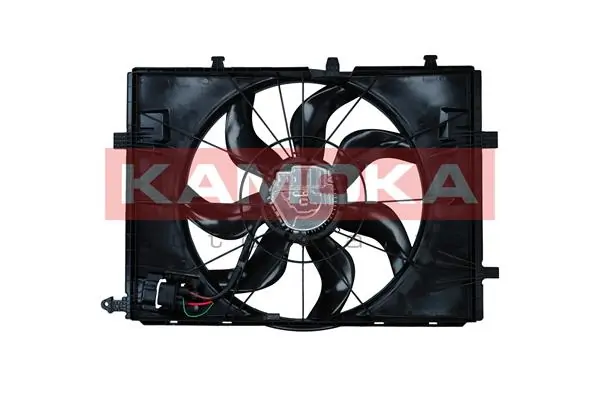 Купити 50D223W2 Polcar Дифузор радіатора охолодження, в зборі з двигуном і крильчаткою