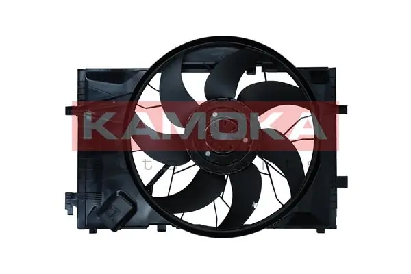 7740027 Kamoka Дифузор радіатора охолодження, в зборі з мотором і крильчаткою