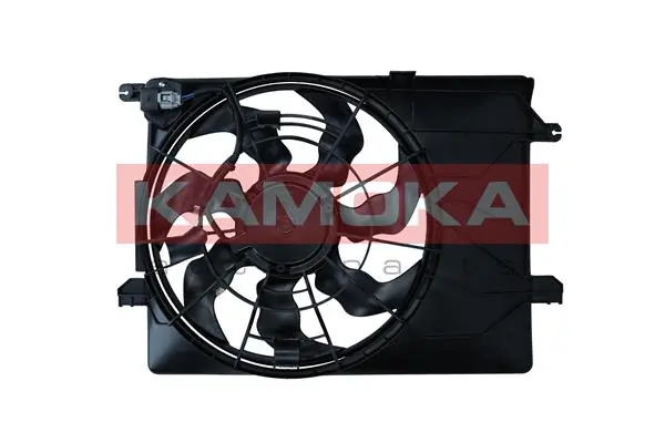 Дифузор радіатора охолодження, в зборі з двигуном і крильчаткою KM0500483 KAP