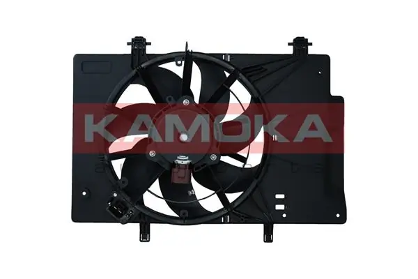 7740138 Kamoka Дифузор радіатора охолодження, в зборі з мотором і крильчаткою