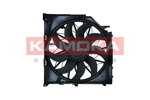 7740069 Kamoka Дифузор радіатора охолодження, в зборі з мотором і крильчаткою