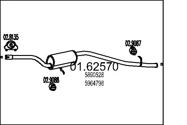 Вихлопна труба Eberspracher 0348483 ціна, від 15.89 USD