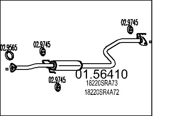 18220SR4E22 Honda 