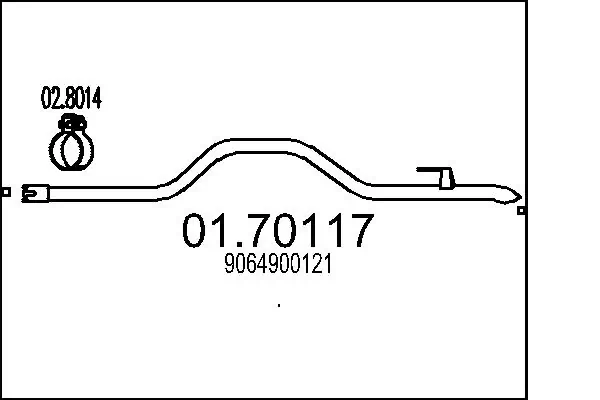 Глушник, задня частина Asmet 02063