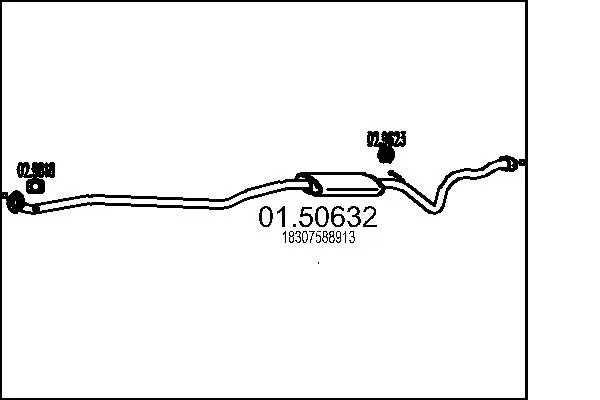  Bosal BS293011 ціна, від 35.51 USD
