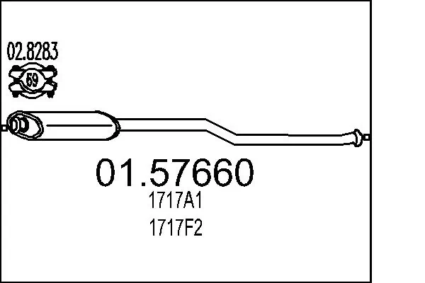 Глушник, центральна частина Polmostrow 4139