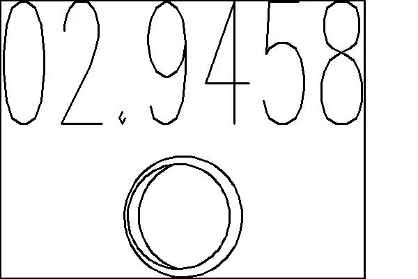Прокладка прийомної труби глушника Opel Omega B седан (25, 26, 27) (1994 - 2005) ціна, від 0.95 USD