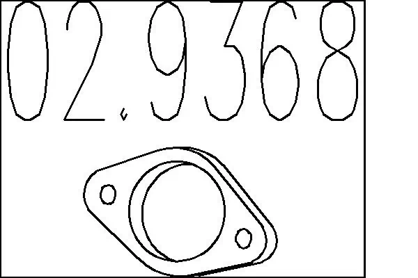 Прокладка штанів на Renault Megane II BM0, CM0, BM1, CM1