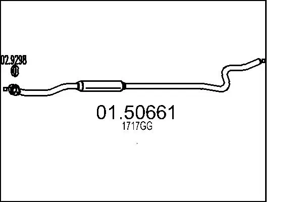 Купити BS288135 Bosal 