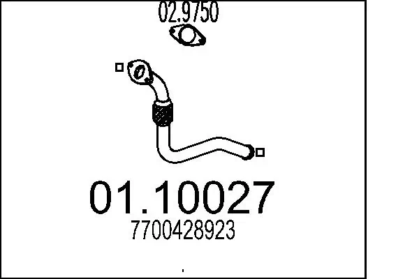 FP6010G12 Polmostrow Штани глушника передні