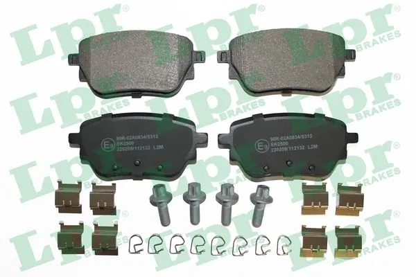 Купити A0004205703 Mercedes Задні колодки