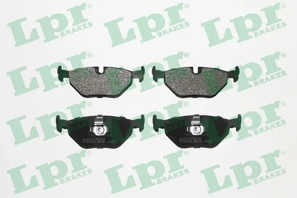 05P650 LPR Колодки гальмівні задні, дискові